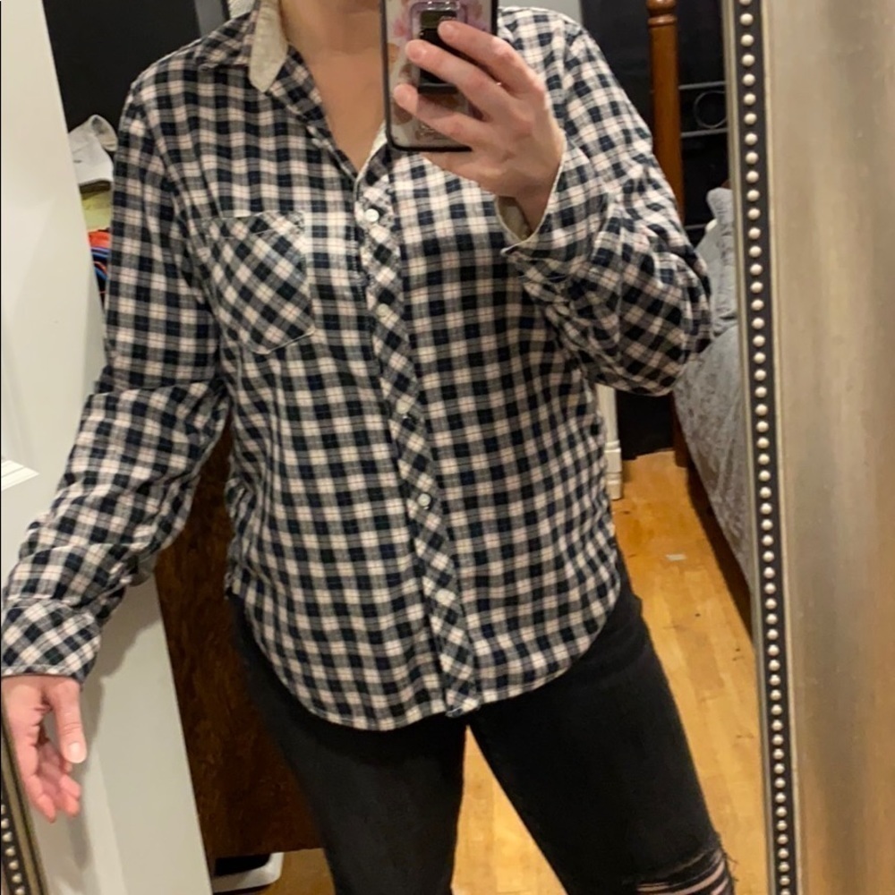Victoria’s Secret Soft Plaid Flannel Shirt